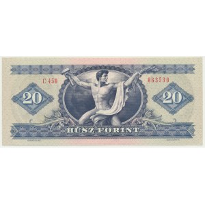 Maďarsko, 20 forintů 1975