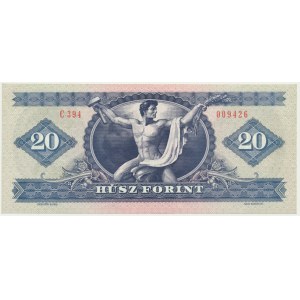 Hungary, 20 Forint 1980