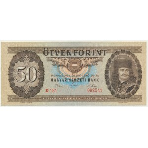 Maďarsko, 50 forintov 1969