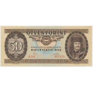 Maďarsko, 50 forintů 1975
