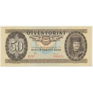 Maďarsko, 50 forintů 1986