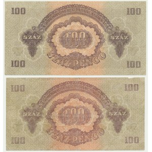 Hungary, 100 Pengo 1944 (2 pcs.)