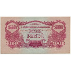 Maďarsko, 1 000 pengo 1944