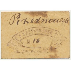 Łódź, Przednówek, 5 fenigów - No. 16