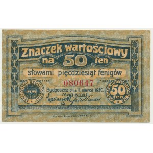 Bydgoszcz, 50 fenig 1920