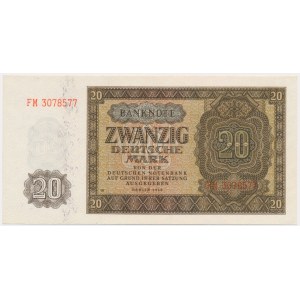 Germany, DDR, 20 Mark 1948
