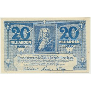 Jelenia Góra (Hirschberg), 20 miliárd mariek 1923
