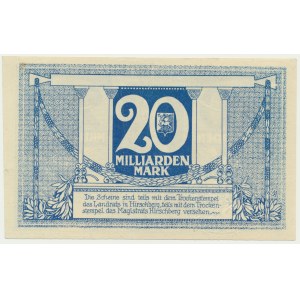 Jelenia Góra (Hirschberg), 20 billion marks 1923