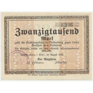 Waldenburg (Waldenburg), 20,000 marks 1923