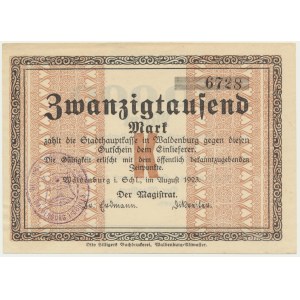 Waldenburg, 20 000 marek 1923