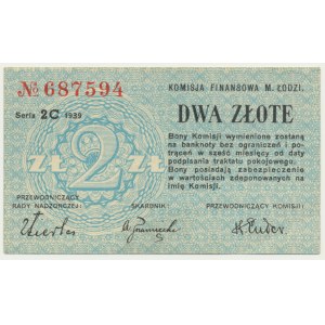 Lodž (Litzmannstadt), 2 zloté 1939 - 2C