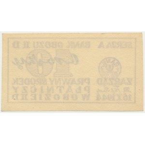 Oflag II D Gross-Born, 10 pennies 1944