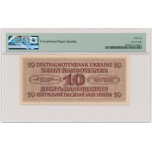 Ukraine, 10 Karbowanez 1942 - PMG 66 EPQ