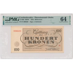 Československo (ghetto Terezín), 100 korun 1943 - PMG 64