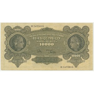 10.000 marek 1922 - H -