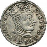 Stefan Batory, Trojak Vilnius 1580 - RARE, III v rondely