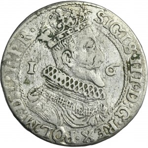 Sigismund III Vasa, 1/4 Thaler Danzig 1624/3 - PR•