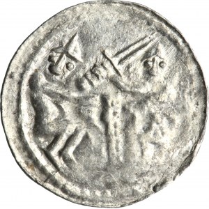 Ladislav II. vyhnanec, denár - Orol a zajac, strely