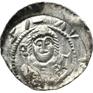 Vladislaus II the Exile, Denarius - Prince and Bishop, letter E