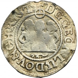 Silesia, Duchy of Liegnitz-Brieg-Wolau, Georg III, Ludwig IV, Christian, 1 Kreuzer Brieg 1654