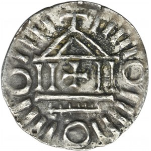 Germany, Saxony, Anonymous Saxon bishops, Cross denarius 2nd half 10th century