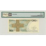 50 zloty 1982 - DA - PMG 64 - autographed by A. Heidrich