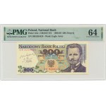 200 gold 1986 - DR - PMG 64 - autographed by A. Heidrich