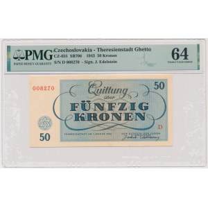 Czechoslovakia (Theresienstadt Ghetto), 50 Kronen 1943 - PMG 64