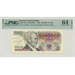 2 miliony złotych 1992 - A - Konstytucyjy - PMG 64 - z autografem A.Heidricha