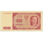 100 zloty 1948 - GH - unframed