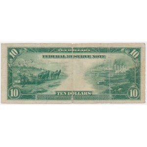 USA, Red Seal, Minneapolis, 10 Dollars 1914