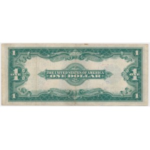 USA, Strieborný certifikát, $1 1923 - Speelman &amp; White -.