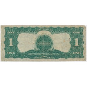 USA, Silver Certificate, 1 Dollar 1899 - Parker & Burke -