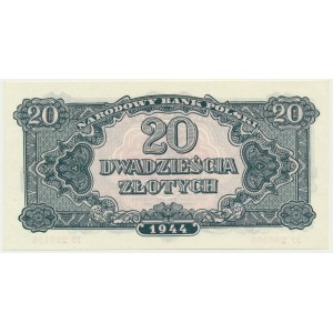 20 zlatých 1944 ...dlží - YY -