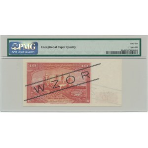 10 złotych 1939 - WZÓR - A 012345 - PMG 66 EPQ