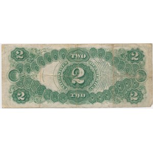 USA, Red Seal, 2 Dollars 1917 - Speelman & White -