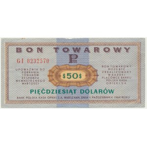 Pewex, 50 dolarów 1969 - GI -