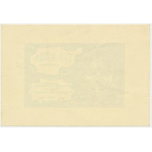 Polski Skarb Wojskowy, 10 złotych = 1 rubel 50 kopiejek 1916 z arkuszem