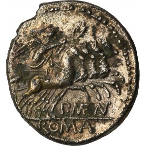 Roman Republic, P. Maenius Antias, Denarius