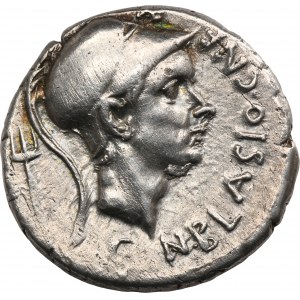 Roman Republic, Cn. Cornelius Blasius, Denarius