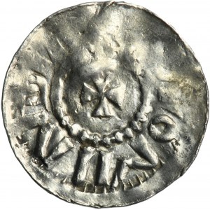 Germany, Franconia, Imitation of Mainz denarius, 10/11th century