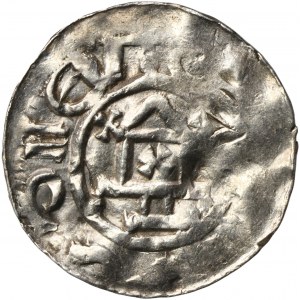 Germany, Franconia, Imitation of Mainz denarius, 10/11th century