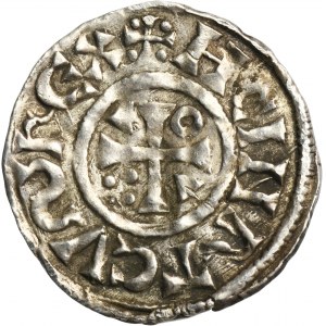 Germany, Bavaria, Regensburg, Heinrich II, Denarius