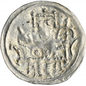 Boleslaw IV the Curly, Denarius - RARE, Emperor