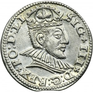 Sigismund III Vasa, 3 Groschen Riga 1590