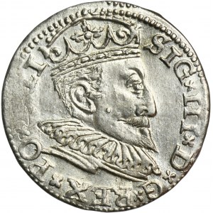 Sigismund III Vasa, 3 Groschen Riga 1594 - LI