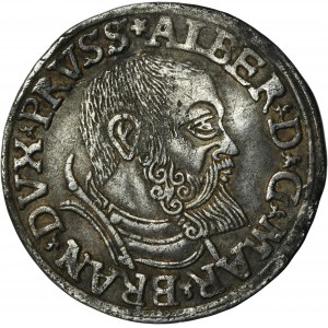 Kniežacie Prusko, Albrecht Hohenzollern, Trojak Königsberg 1539