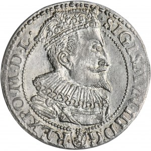 Žigmund III Vasa, šiesty z Malborku 1596 - malá busta
