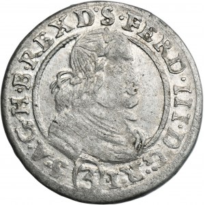 Silesia, Habsburg rule, Ferdinand III, 3 Kreuzer Breslau 1656