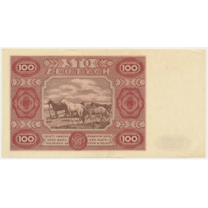 100 złotych 1947 - A - pierwsza seria